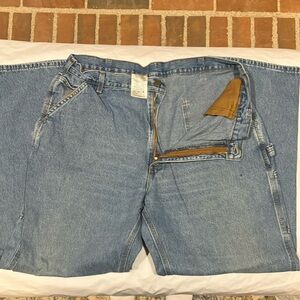 EUC 40 x 32 Carhartt medium wash straight carpenter  jeans